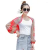 Scarves Summer Chiffon Floral Arm Cover Women Driving Sun Protection Anti UV Sleeve Riding Shade Shawl Scarf Long