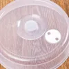 Coperchio per piastre per ciotole Coperchio antischizzi per microonde con cupola di protezione per ciotola per sfiato vapore in plastica