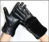 Five Fingers Gloves High-grade women's leather gloves sheepskin winter warm plus velvet thick cuffs big fox fur gloves touch screen gloves 231207