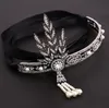 Stirnbänder Art Deco Damen 1920er Jahre Vintage Braut Kopfschmuck Kostüm Haarschmuck Flapper Great Gatsby Blatt Medaillon Perlen Stirnband 231207