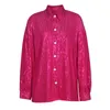 Women's T Shirts Shiny Button Up Sequins Shirt Party Dress Sexy Club Loose Female Tops Fashion Street Sparkle Blouses Y2 20
