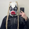 Beanie Skull Caps Clown Bivakmuts Hoed Nekwarmer Gebreid Winterfeest P ography Rekwisieten 231208