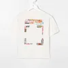 Magliette da uomo Magliette Ofs Maglietta di lusso Kids Offs Bianco Ragazzi Freccia irregolare Ragazze Estate Manica corta Lettera stampata Dito Sciolto Bambino Bambini T-shirt per giovani