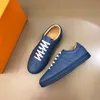 Berömda casual skor män gratis löpande sneaker italienska original elastiska band låga tår vit kalvskinn gummi designer non-halp basket basket atletiska skor låda eu 38-45