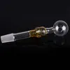 Die einzigartige Form eines Totenkopfglases 5,3 Zoll tragbare Glasölbrennerpfeife Tabakbaner Handpfeife für Rauchzubehör Dab Rig Bong YG4441