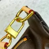 Moda M46784 High Rise Bumbag Cintura Bag Womens Totes Bolsa Fanny Pack Cinto Cintura Embreagem Sacos De Designer De Luxo Mens Genuíno Couro Cruz Corpo Sacos De Ombro