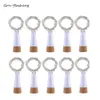 Christmas Decorations 5PCS 10PCS 2M LED Cork Wine Bottle Light USB Rechargeable String Lights DIY Fairy Light For Outdoor Home Party Wedding Decor 231207