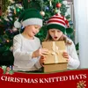 Festmasker vuxna barn jul hattar icke vävda tyg jultomten jul cap god år festival dekoration gåvor 231207