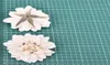 Teste di fiori di seta artificiale per la decorazione di nozze Rosa bianca Dalia Ghirlanda fai da te Confezione regalo Scrapbooking artigianale Flo falso jllPrw1762323