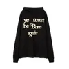 Mens Women Designers Hoodies T Shirt Fashion Autumn Winter Full Print Foam Hip Hop Loose Sweatshirt Sweatpants