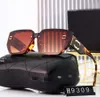 2023 Nowe luksusowe projektant spolaryzowane okulary przeciwsłoneczne 9309 mężczyzn Bens Women Pilot Sunglasses Uv400 Ray Słońce Słońce Obiektyw Wysoka jakość z pudełkiem