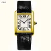 Titta på Fashion Luxury Womens Reloj de Mujer Tank Watches For Women Mechanical Diamond Rose Gold Platinum Rectangle Stai Es