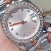 Luxe modeontwerperhorloge dames diamanten horloge 28 mm 31 mm mechanisch automatisch roestvrijstalen bewegingshorloges Lichtgevende waterdichte cadeaus voor dames dameshorloge