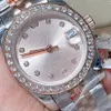 Luxury Fashion Designer Watch Women Diamond Watch 28mm 31mm Mekanisk automatisk rostfritt stålrörelse klockor Lysande vattentäta gåvor till Lady Womenwatch