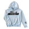 Hellstar Fire Hoodie Pants Sky Blue Wash Heavy Hoodie Fashion Hellstar Blue Yoga Hoodios Printing Long Sleeve Street Hip-Hop Sweatshirt Loose Hoodies Lovers Lovers