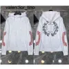 Ny 24SS Designer Mens Hoodies Designer Chrome Winter Sweatshirts Lång ärmjacka Löst kappa män Kvinna Chromees hoodie