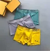 Underpants Mens Underwear Designer Curto Boxer Boxer Ice Silk Verão Seção Ultra Fina 2024 Popular Solto Shorts Head Slit Q68899