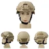 Шлемы для верховой езды Военный шлем FAST Helmet MICH2000 Airsoft MH Тактический шлем Открытый тактический пейнтбол CS SWAT Защитное оборудование для верховой езды 231208