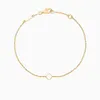 1 Mini Notif Van Clover Braccialetti a quattro foglie Bracciale di lusso Bracciale in oro 18K Bracciale per donne per uomini uomini Silver Chain Elegant Jeweller Ufnt