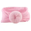 Accessoires de cheveux Baby Girls Knot Ball Bandeaux Enfants Hairband Headwear Boutique 22 couleurs Turban C5245 Drop Livraison Maternité Ot7Xr