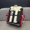 Casual Schoolbag Backpack Designers Mens Book Designer Backpack Men Bookbags Mode All-Match Trend äkta läder Back Pack