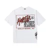 Hellstar designer camisetas camisetas gráficas roupas all-match roupas hipster tecido lavado Rua graffiti Lettering foil print Vintage coloeful Solto encaixe ls