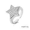 Cluster Ringen HECHENG Ring Voor Vrouwen Zirkoon Ster Liefde Hart Geometrische Vinger Mode-sieraden Geschenken Charme Zoet