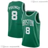 Camisa de basquete Kristaps Porzingis Boston''Celtics''2023-24 azul Homens Jovens Mulheres S-XXL Sports city jersey