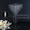 Akryl Flower Rack 40 Inches Tall Luxury Road Leads Wedding Centerpiece Party Home Hotel Table Decor