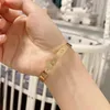 Love Bangl Bangle 18k gouden armband heren voor vrouw ontwerper 16 17 18 19cm T0p kwaliteit hoogste toonbank mode luxe klassieke stijl Anni Grde