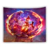 Amazing Night Starry Sky Star Tapestry 3D Printed Wall Hanging Picture Bohemian Beach Handduk Bordduk Filtar FMT2071