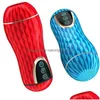 Leg Massagers Masr Cute Things Telescopic Masturbation Training Sile Pop 18 Fake Pussy Vagina Tail Masters For Men Cap Toys Dog Sm D Dhm7D