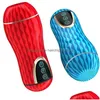 Beinmassagegeräte Masr Cute Things Teleskop-Masturbationstraining Sile Pop 18 Fake Pussy Vagina Tail Masters für Männer Cap Toys Hund Sm D Dhm7D