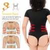 Perizoma sexy senza cuciture body modellante per donna Tummy Control Vita Trainer Body Shaper manica corta corsetto