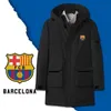 Barcelone Football Lewandowski hiver chapeau d'entraînement et Protection contre le froid édition coréenne Fati Down manteau personnalisable