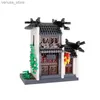 Blocchi architettura compatibile Wange Cina creativa tempi antichi Kit di costruzione cineserie mattoni villa set giocattoli per bambini mini strada R231208