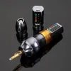 Tattoo Machine est High Quality Wireless Tattoo Machine Pen Brush Coreless Motor Strong Quiet With Fast Charging Battery RCA Adapter 231207