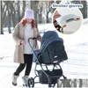 Stroller Parts Accessories Warmmuffs Gloves Pram Warmer Muff Soft Anti Ze Mittens For Handlebars Of Drop Delivery Baby Kids Maternity Dhptm