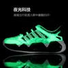 Sneakers Night Light Children For Boys Mesh Breattable Running Sports Shoes 312 Years Kids Girls Flat Casual Storlek 2939 231207