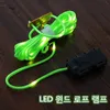 الأسلاك الرافعات وحزام LED LED ROPE ROPE LUMINOUS LAMPAND LAWNGE TEUT ROOD ANTIRP NIGH