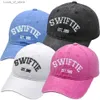 Ball Caps Baseball Cap 1989 Borduren Papa Hoed Retro Katoenen Hoed Unisex Geschenken van fans T231208