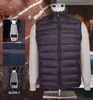 남자 조끼 Sijitongda Vest Men 2024 가을 겨울 면화 좋은 품질 지퍼 큰 크기 M-4xl High Coat