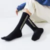 Fashion Men Cotton Socks Women Streetwear Ins Crew Hip Hop Letter Calabasas Socks Long Skateboard Sock