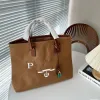 2023 bolsa de designer de luxo bolsa feminina bolsa de lona de grande capacidade bolsa de compras bolsa de ombro bolsa de praia