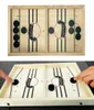 Foosball Winner Games Table Hockey Game Catapult Chess Parentive Interactive Toy Fast Sling Puck Board Game Toys for Children T9658297