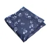 Papillon Novità Design Foglie floreali Dot Pocket Square Per uomo Jacquard Tessuto Fazzoletti di alta qualità Fit Casual Party Abito da sposa Regalo