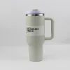 US STOCK 40oz Mug Tumbler With Handle Insulated Tumblers Lids Straw 40 oz Stainless Steel Coffee Termos Cup ready to ship Vacuum Insulated Water Bottles