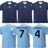 2023 Uruguay Soccer Jersey L.Suarez E.Cavani N.De La Cruz National Team Shirt G.DE Arrascaeta F.Valverde R.Araujo R.Bentancur Football Uniform