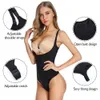 Kvinnor formade bodysuit thong body shaper bantning underkläder viktminskning fett brännare mage kontroll bodybriefer midje cinchers