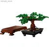 Blocks Bonsai Tree Flower Bouquet Perpetual Building Block Bricks Model Home Decoration Plant Potted Gift Kids Set Compatible 10281 R231208